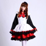 Girls Sexy Japanese Halloween Costumes Lolita Maid Princess Dress Anime Cosplay Costumes MS030