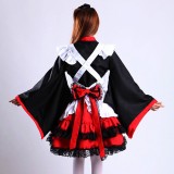 Girls Sexy Japanese Halloween Costumes Lolita Maid Princess Dress Anime Cosplay Costumes MS030