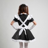 Black Sexy Japanese Halloween Costumes Lolita Maid Princess Dress Anime Cosplay Costumes MS005