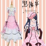 Kuroshitsuji Anime Cosplay Ciel Phantomhive Costume Halloween Party Lolita Dress Cosplay Costumes COS-191