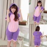 Adult Cartoon Cotton Unisex Diana Summer Onesie Anime Kigurumi Costumes Pajamas Sets ST001