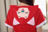 Adult Cartoon Cotton Unisex Red Ali Summer Onesie Anime Kigurumi Costumes Pajamas Sets ST015