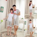 Adult Cartoon Cotton Unisex Cheese Cat Summer Onesie Anime Kigurumi Costumes Pajamas Sets ST011