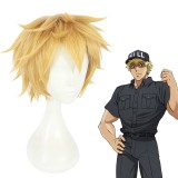 30cm Short Blonde Hataraku Saibou Anime Cells at Work Killer T Cell Wig Synthetic Hair Cosplay Wig CS-380D