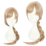 65cm Long Light Flaxen Hataraku Saibou Anime Cells at Work Macrophage Wig Synthetic Braid Hair Cosplay Wig CS-380E