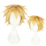 30cm Short Blonde Hataraku Saibou Anime Cells at Work Killer T Cell Wig Synthetic Hair Cosplay Wig CS-380D