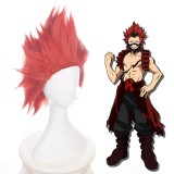 35cm Short Red My Hero Academia Anime Kirishima Eijirou Wig Synthetic Hair Cosplay Wigs CS-384F