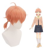 35cm Short Pink Bloom Into You Koito Yuu Wig Synthetic Anime Cosplay Hair Wigs CS-390B