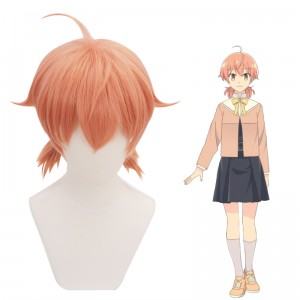 35cm Short Pink Bloom Into You Koito Yuu Wig Synthetic Anime Cosplay Hair Wigs CS-390B