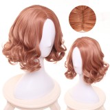 35cm Short Curly Persona Cosplay Haru Okumura Wig Synthetic Anime Hair Wigs CS-393A