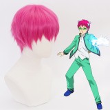 30cm Short Rose Saiki Kusuo no Psi Nan Saiki Kusuo Wig Synthetic Anime Cosplay Wig CS-388A