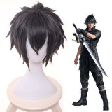 35cm Short Dark Gray Final Fantasy XV Noctis Lucis Caelum Synthetic Anime Cosplay Wig CS-392A