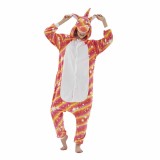 2019 New Adult Cartoon Flannel Unisex Unicorn Onesie Animal Onesies Anime Kigurumi Costume Pajamas Sets