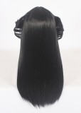 55cm Long Black Kyou Kara Ore Wa Cosplay Wig Synthetic Anime Hair Wig CS-397C