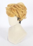 30cm Short Curly Blonde&Black Kyou Kara Ore Wa Cosplay Takashi Mitsuhashi Synthetic Anime Wig CS-397A