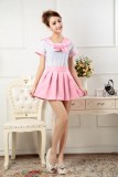 New Anime Costumes School Unfirm Clothes For Girls Pink Sailor Suit Dress Lolita Maid Dress DS003