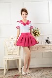 New Anime Costumes School Unfirm Clothes For Girls Rose Sailor Suit Dress Lolita Maid Dress DS006