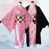 2019 New Demon Slayer Anime Kamado Nezuko Costume Halloween Cosplay Costumes COS-324