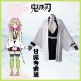 2019 New Demon Slayer Anime Kanroji Mitsuri Costume Halloween Cosplay Costumes COS-326