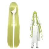 100cm Long Straight Green TouHou Project Cosplay Cirno Wig Synthetic Anime Hair Wigs CS-035Z