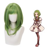 40cm Medium Long Green Mixed Toilet Bound Hanako kun Nanamine Sakura Wig Synthetic Anime Cosplay Wigs CS-426A