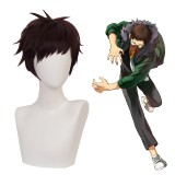 30cm Short Brown Hair Wig My Hero Academia Overhaul Wig Synthetic Anime Cosplay Wigs CS-384K