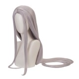 100cm Long Straight Silver Gray Wig My Hero Academia Anime Hair Mirko Wig Synthetic Cosplay Wigs CS-384J