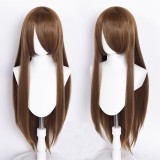 80cm Long Straight Promotion Wigs Multi Colors Synthetic Anime Hair Wig Heat Resistant Cosplay Wigs