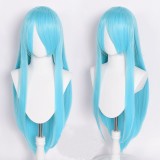 80cm Long Straight Promotion Wigs Multi Colors Synthetic Anime Hair Wig Heat Resistant Cosplay Wigs