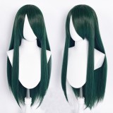 80cm Long Straight Promotion Wigs Multi Colors Synthetic Anime Hair Wig Heat Resistant Cosplay Wigs