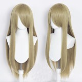 80cm Long Straight Promotion Wigs Multi Colors Synthetic Anime Hair Wig Heat Resistant Cosplay Wigs