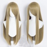 80cm Long Straight Promotion Wigs Multi Colors Synthetic Anime Hair Wig Heat Resistant Cosplay Wigs
