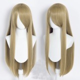 80cm Long Straight Promotion Wigs Multi Colors Synthetic Anime Hair Wig Heat Resistant Cosplay Wigs