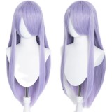 80cm Long Straight Promotion Wigs Multi Colors Synthetic Anime Hair Wig Heat Resistant Cosplay Wigs