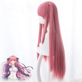 80cm Long Straight Pink The Quintessential Quintuplets Nakano Nino Wig Synthetic Anime Cosplay Wigs CS-404C