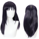 50cm Long Straight Dark Purple Jujutsu Kaisen Anime Iori Utahime Wig Synthetic Cosplay Hair Wigs CS-458M