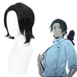 30cm Short Black Jujutsu Kaisen Anime Yuta Okkotsu Wig Cosplay Synthetic Hair Wigs CS-458N