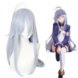 75cm Long Straight Light Blue 86-Eighty Six Anime Vladilena Mili Wig Cosplay Hair Wigs CS-483A