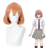 35cm Short Orange Tokyo Revengers AnimeTachibana Hinata Wig Cosplay Synthetic Hair Wigs CS-485G