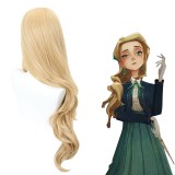 80cm Long Curly Light Blond Harry Potter: Magic Wakened Game Cassandra Wig Cosplay Synthetic Hair Wigs CS-491A