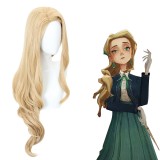 80cm Long Curly Light Blond Harry Potter: Magic Wakened Game Cassandra Wig Cosplay Synthetic Hair Wigs CS-491A