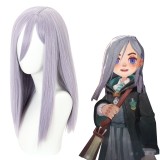 50cm Long Straight Purple Gray Harry Potter: Magic Awakened Game Ivy Warrington Wig Cosplay Synthetic Anime Wigs CS-491B