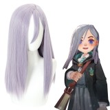 50cm Long Straight Purple Gray Harry Potter: Magic Awakened Game Ivy Warrington Wig Cosplay Synthetic Anime Wigs CS-491B