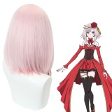 40cm Medium Long Pink&Red Takt Op Destiny Anime Destiny Wig Synthetic Anime Cosplay Wigs CS-490A