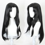 80cm Long Black Naraka: Bladepoint Tsuchimikado Kurumi Wig Cosplay Synthetic Anime Hair Wigs CS-492A