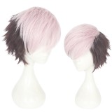 30cm Short Color Mixed Toilet Bound Hanako kunTsuchigomori Wig Synthetic Anime Cosplay Wigs CS-432A