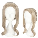 40cm Medium Long Curly Flaxen Toilet Bound Hanako kun Yako Wig Synthetic Anime Cosplay Wigs CS-433A