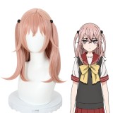 50cm Long Straight Pink My Dress Up Darling Anime Inui Shinju Wig Cosplay Synthetic Heat Resistant Hair Wigs CS-495E