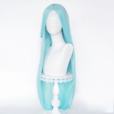 High Quality 100cm Long Straight Multi Colors MSN Wig Synthetic Anime Heat Resistant Cosplay Hair Wigs Without Bangs CC006