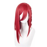 50cm Long Straight Red Chigiri Hyoma Wig Cosplay Blue Lock Anime Synthetic Heat Resistant Hair Wigs CS-516A